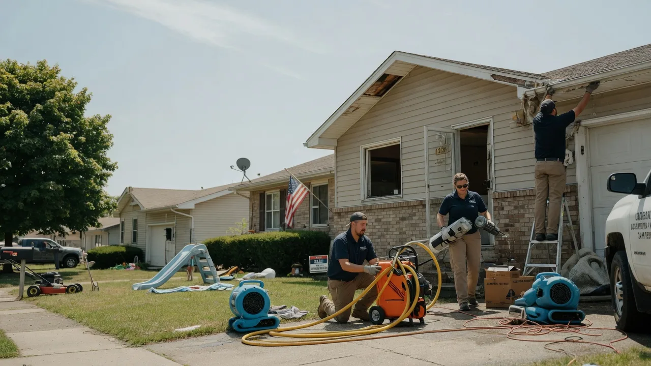 Water Damage Restoration in Saint David, IL near me